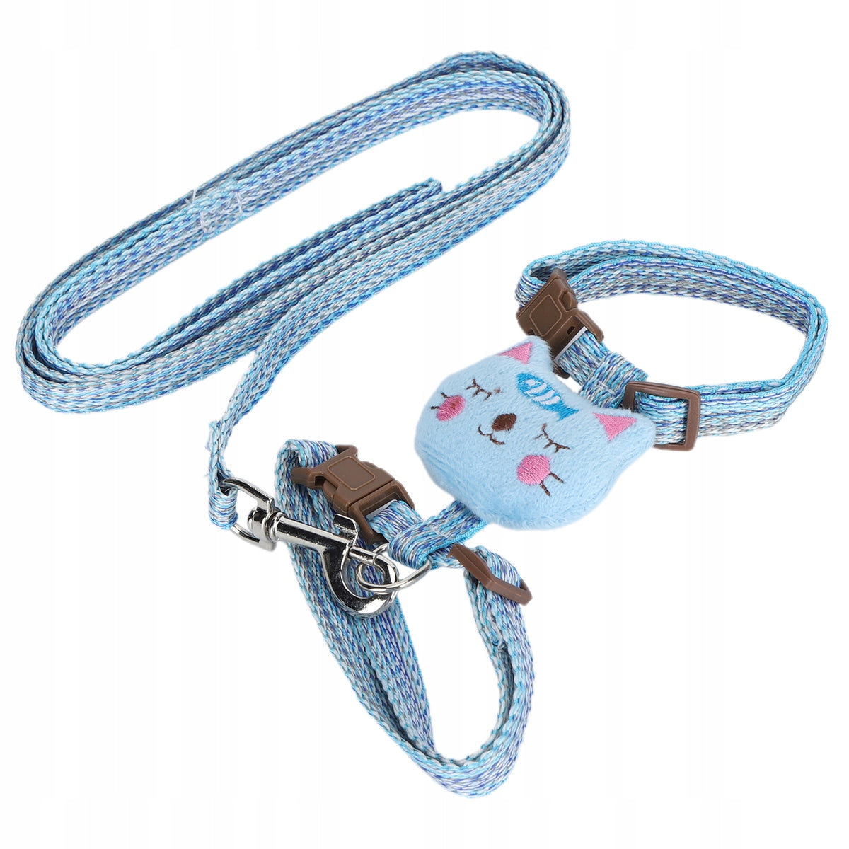 Antilost cat bundle with bow, adjustable OQ harness band
