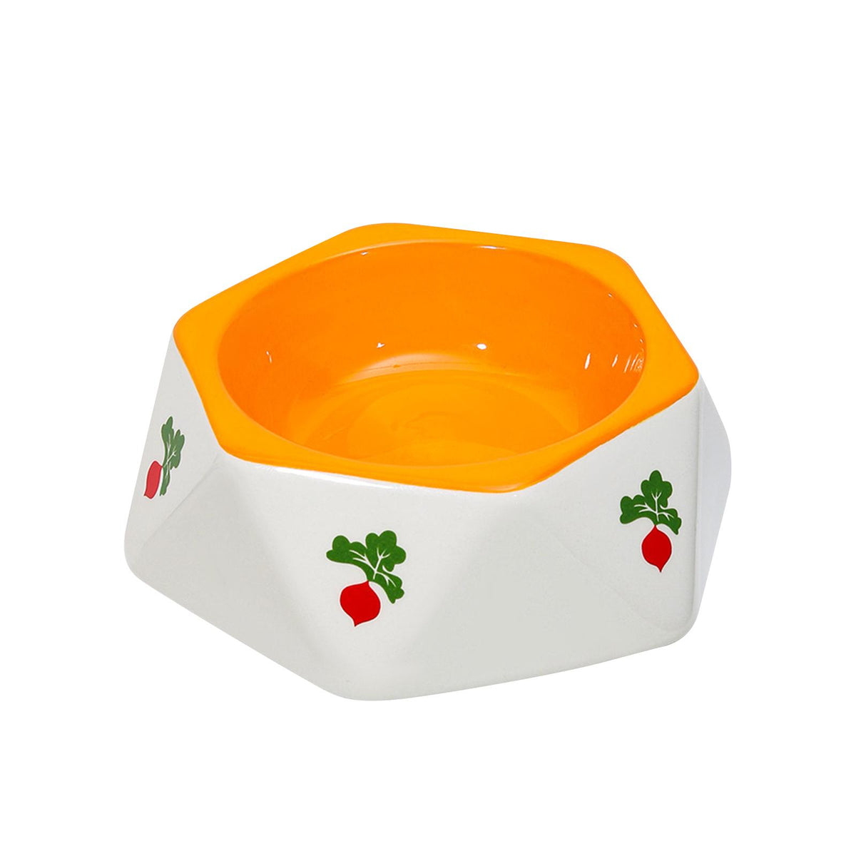 Antiskid Rabbit Feeder Bowl, Hamster Ceramic Bowl, Drinking 14.5cmx4.7cm Packaging status original