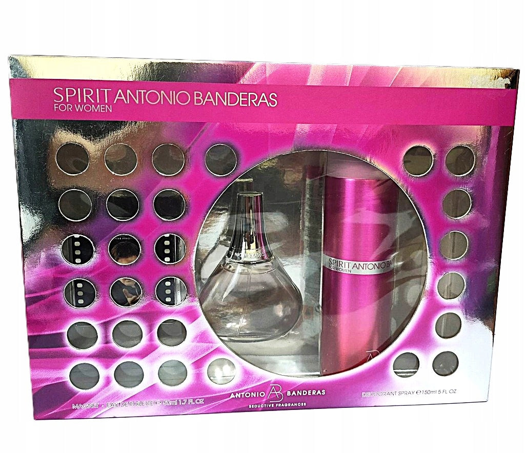 Antonio Banderas Spirit For Women 50ml edt + 150ml deo Unique Set