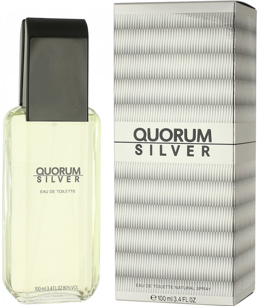 Antonio Puig Quorum Silver Eau De Toilette 100 ml Brand Antonio Puig