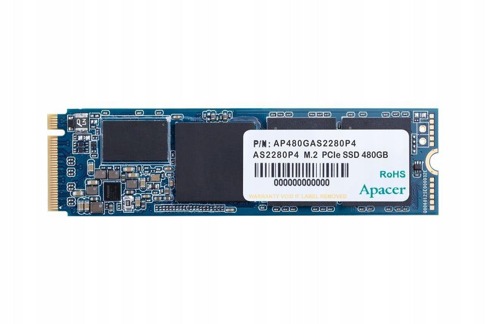 Apacer AS2280P4 512GB M.2 2280 PCIe Gen3 x4 NVMe SSD (2100 1500 MB s)