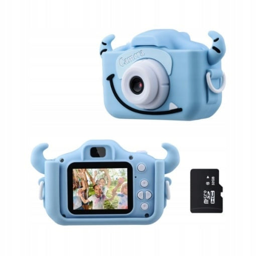 Aparat Cyfrowy 12MP dla Dzieci z Kartą Pamięci, Grami i Ramkami Manufacturer code FOX385327