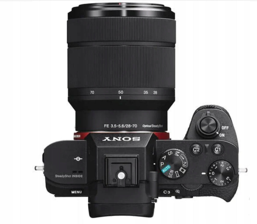 Sony A7 II 28-70 mm OSS, (ILCE-7M2K/B) | (α7 II) | (Alpha 7 II), Schwarz 