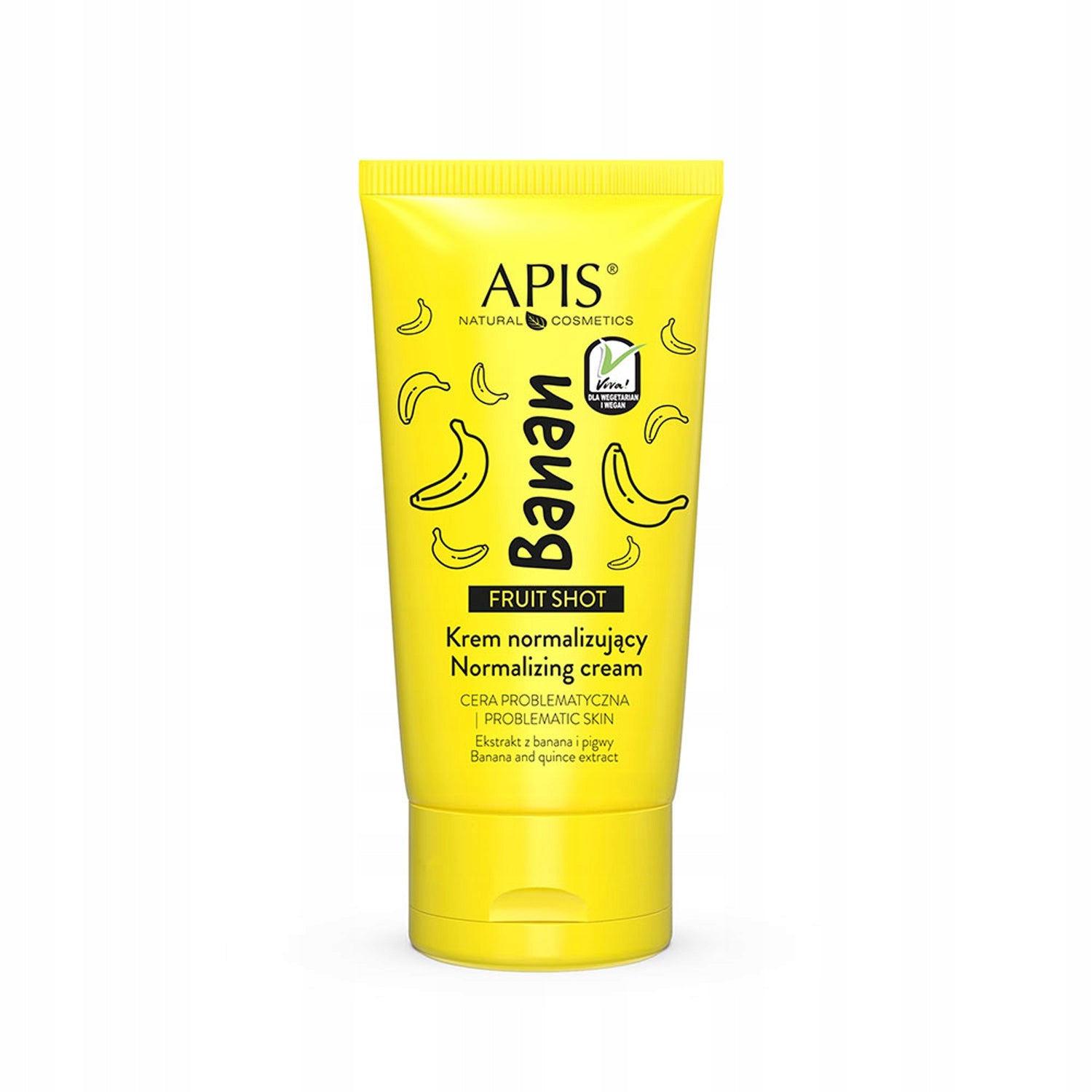 Normalisierende Creme für Problemhaut Apis Fruit Shot Bananas, 50 ml 