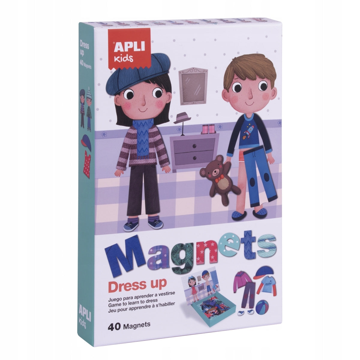 Magnetinis žaidimas-dėlionė „Apsirenkime”