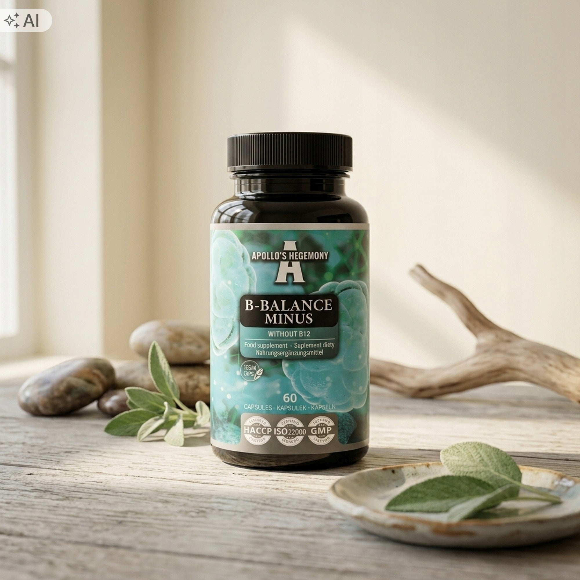 Apollo's Hegemony B-Balance Minus 60 capsules B vitamin complex Packaging status original
