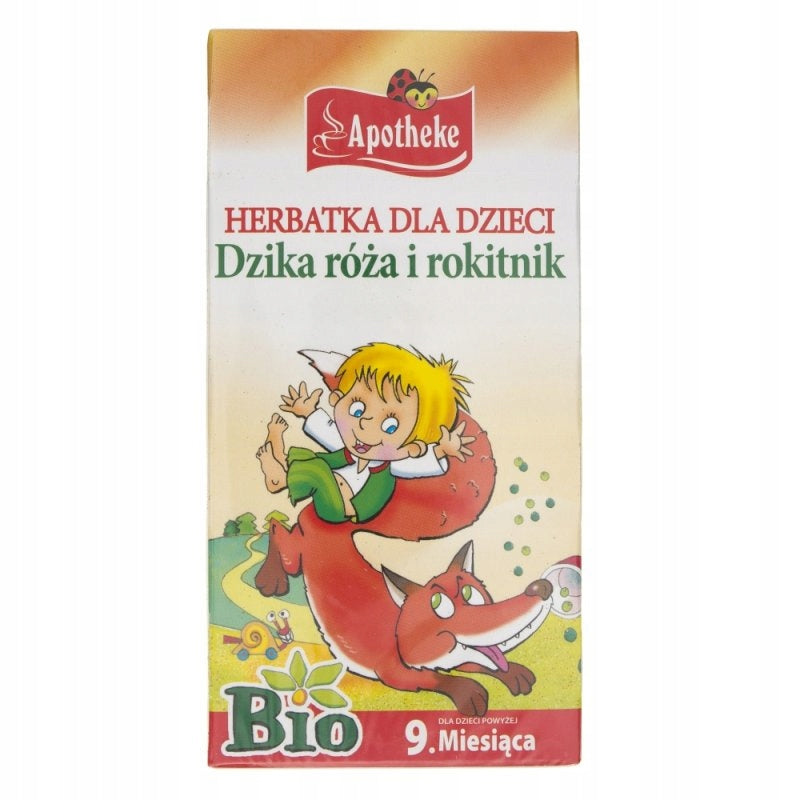 Apotheke Baby Tea Wild Rose Sea-buckthorn After 9 Months BIO 30g (20x Medical device no