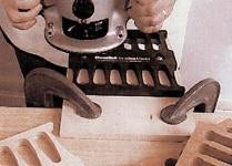 Apparatus for making SWALLOW TAIL connections Brand Milescraft