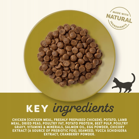 Applaws Cat Grain-Free Dry Cat Food with Chicken and Lamb 2kg Product weight 2 kg