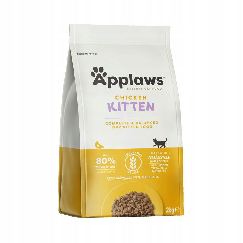 Applaws Cat Kitten Dry Cat Food Grain Free Chicken 2 kg Brand Applaws