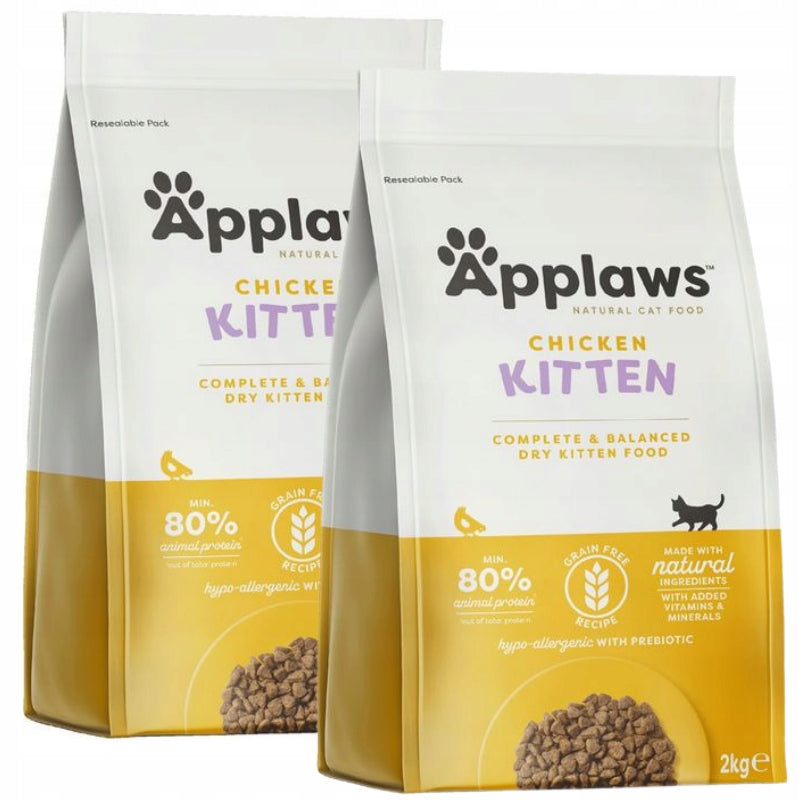 Applaws Kitten Chicken Dry Cat Food 2x2kg