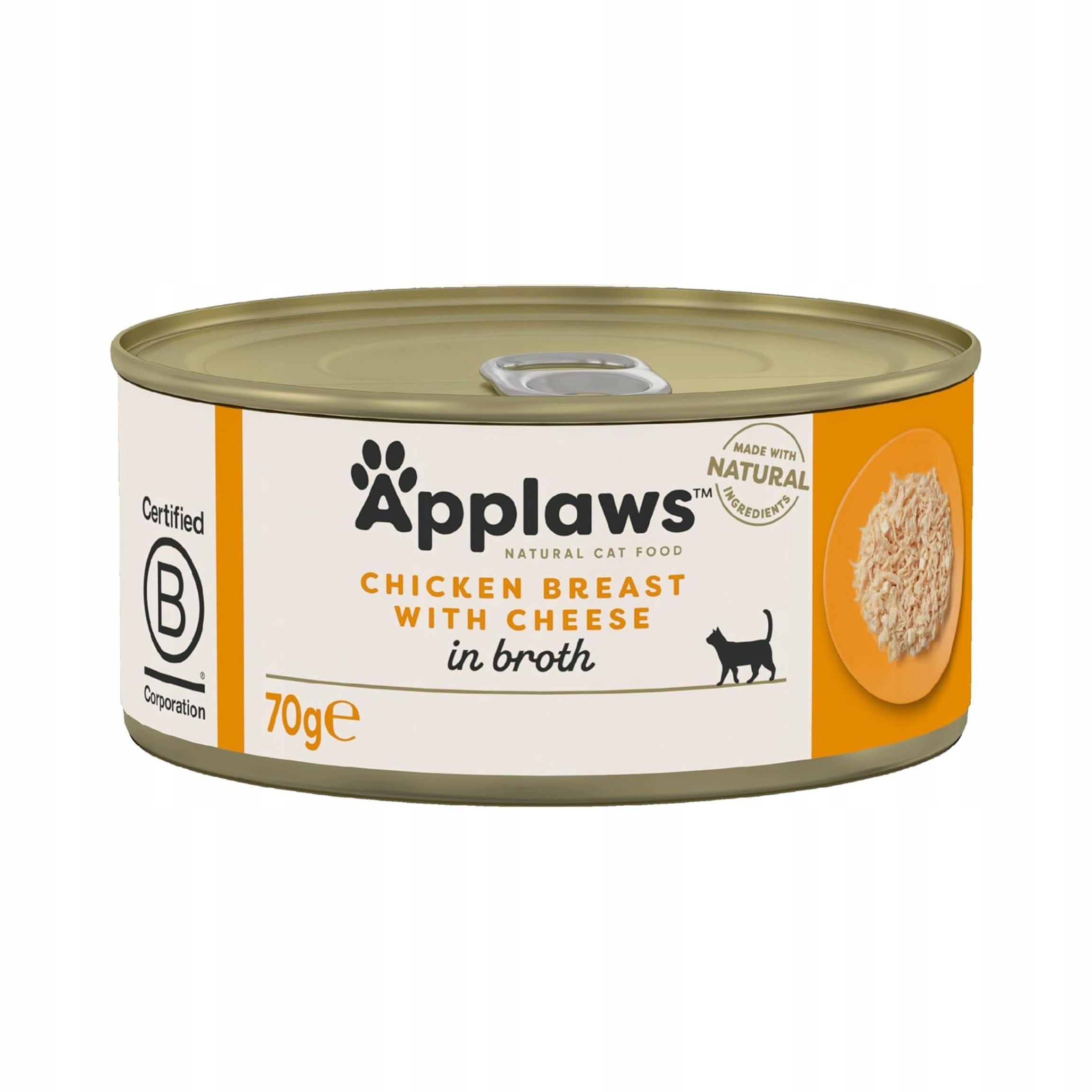 Applaws Premium Wet Cat Food 100% Natural Adult Chicken Cheese 70 g