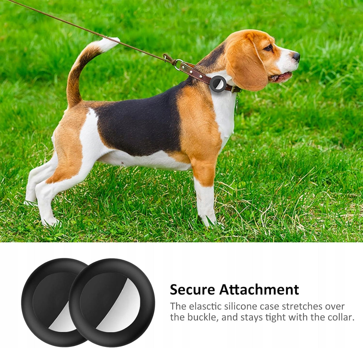 Apple Air Tag handle silicone collar black Manufacturer code SimpleThings