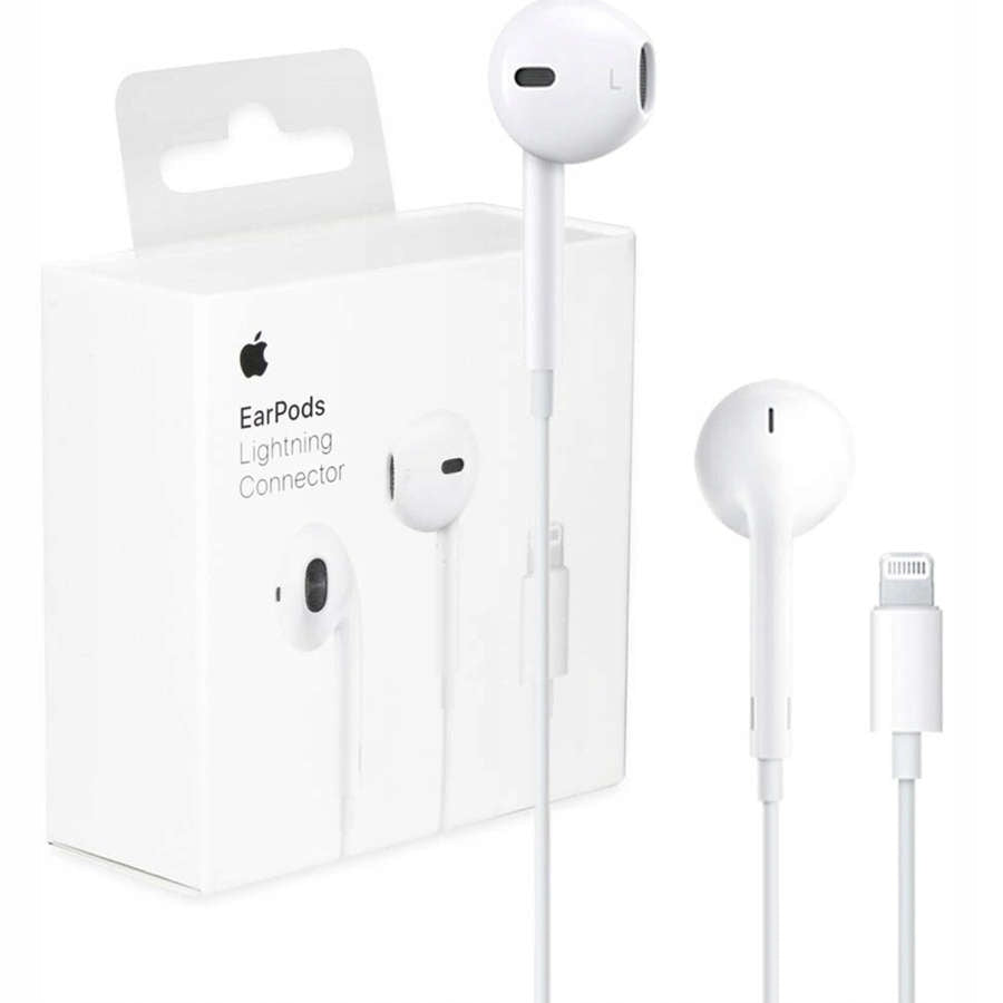 Apple Earpods Lightning MMTN2ZM/A In-Ear Headphones iPhone 12 / 13 / 14 Pro