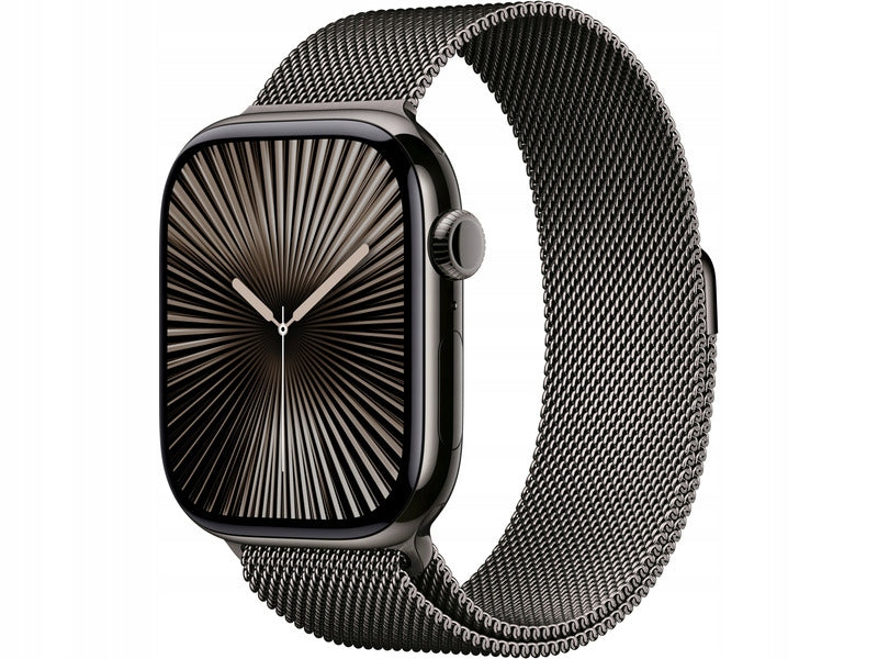 Apple Watch 10 GPS + Cellular 46mm Titanium + Milanese Bracelet S/M