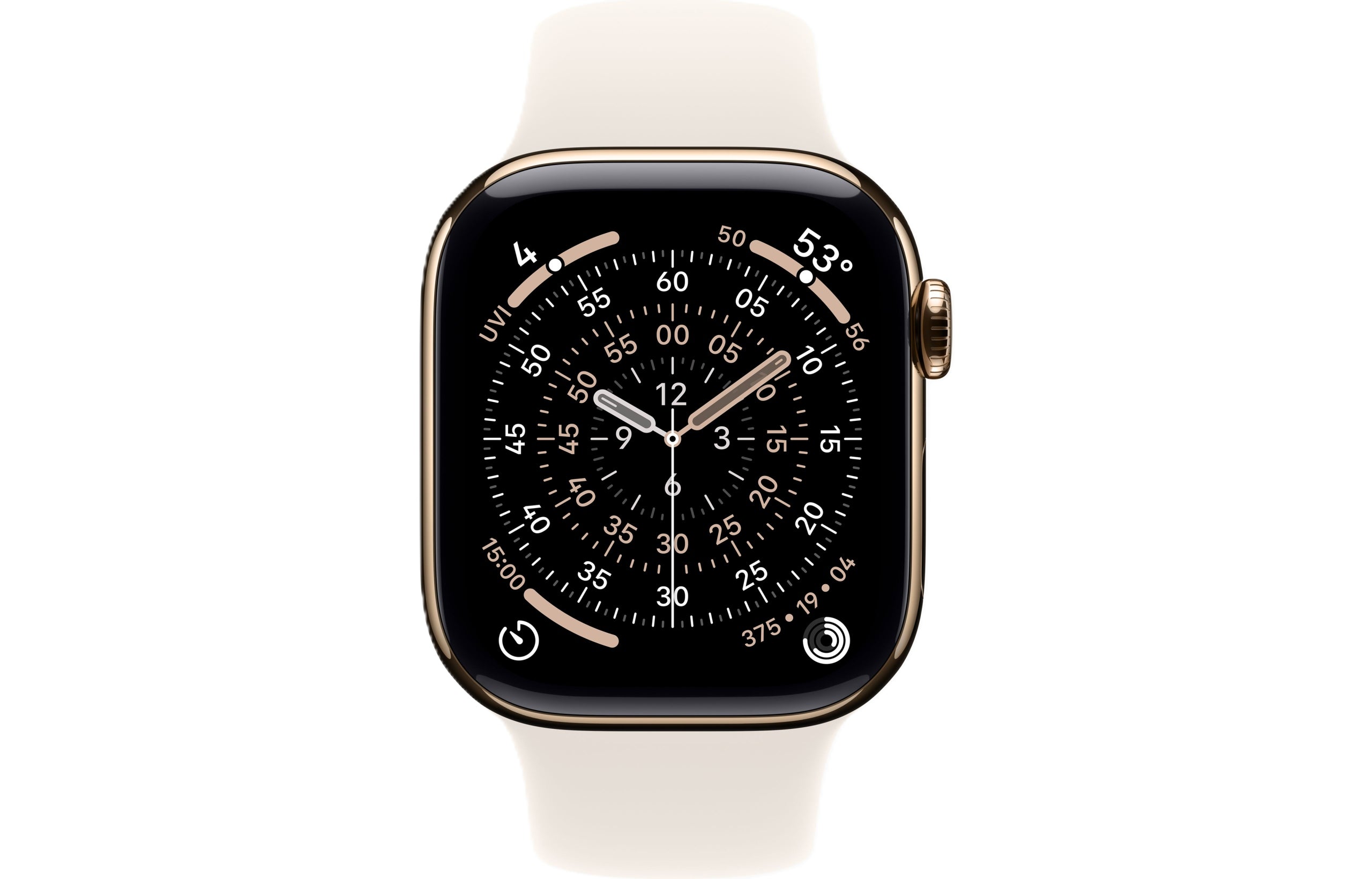 Apple Watch 42mm | Titan Gold + Starlight Sport Band M/L, GPS+cellular Packaging status original