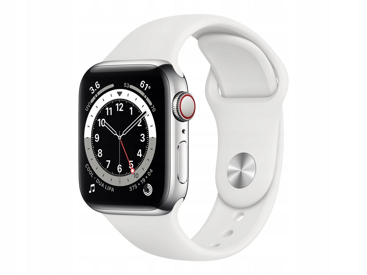 Apple Watch 6 40mm GPS Cellular steel eSIM LTE silver communion sealed