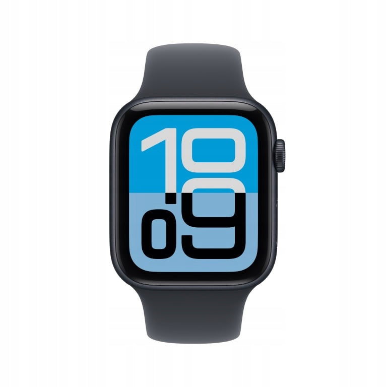 Apple Watch SE 3 GPS 44mm Midnight Sport Band - S/M Strap material other