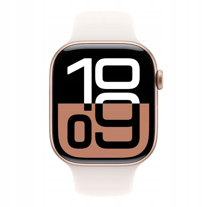 Apple Watch Series 10 GPS 46mm Rose Gold Aluminium Case with Light Blush Sp Packaging status original
