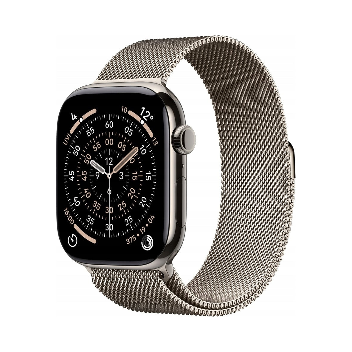 Apple Watch Series 11 GPS + Cellular 46mm Natural Titanium with Milanese Loop Brand Apple