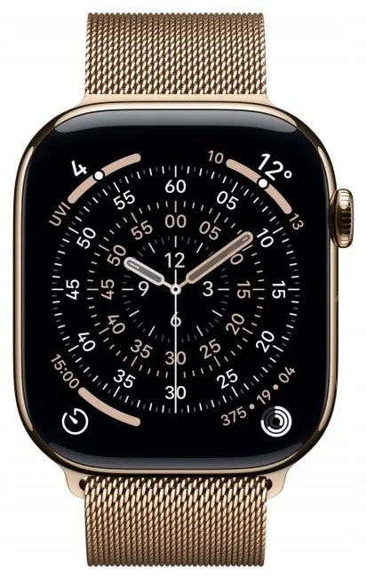 Apple Watch Series 11 GPS + Cellular 46mm zlatý titanový Milánský Tah Brand Apple