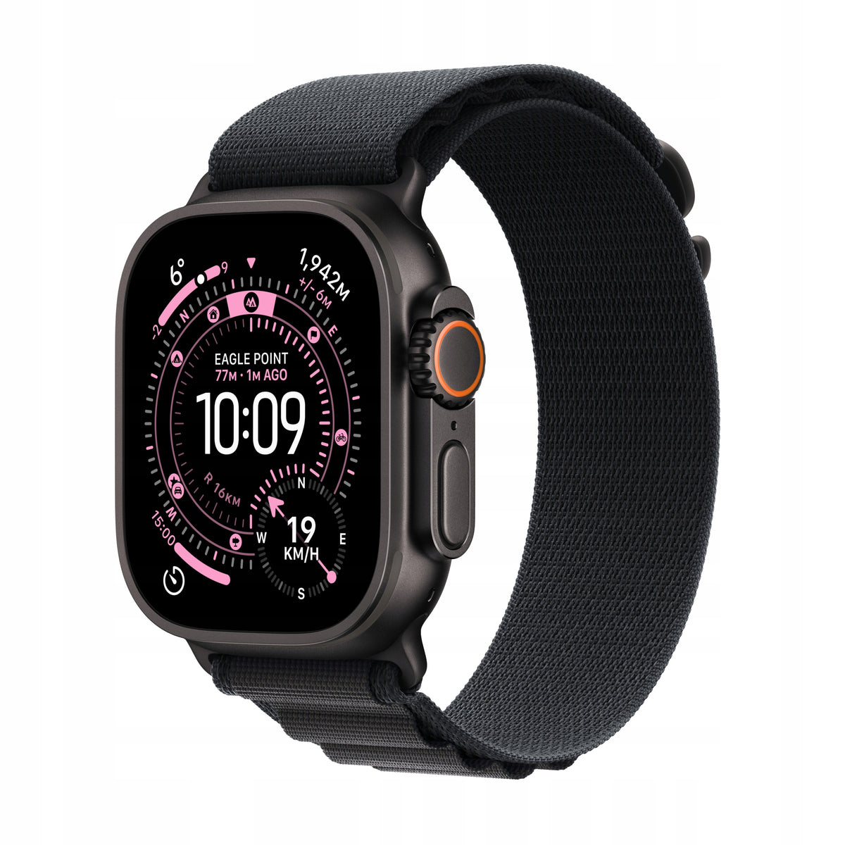 Apple Watch Ultra 3 GPS + Cellular 49mm Black Case with Black Alpine S