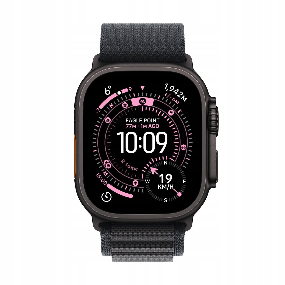 Apple Watch Ultra 3GPS Cellular49mmBlack Titanium Case Black Alpine Manufacturer code MF0Q4QP/A
