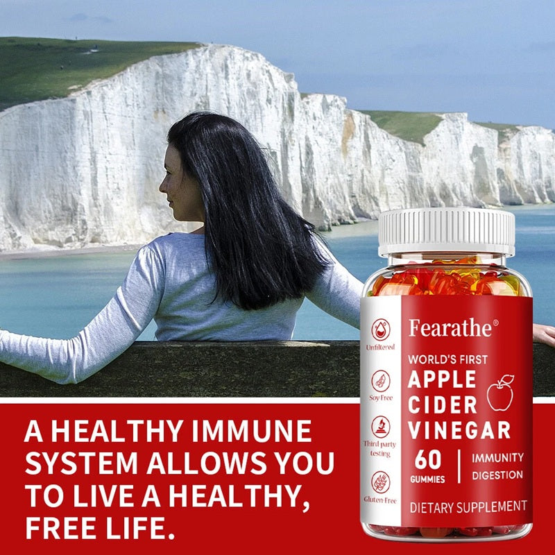Apple cider vinegar gummies – accelerate metabolism, detoxify and support Packaging status original