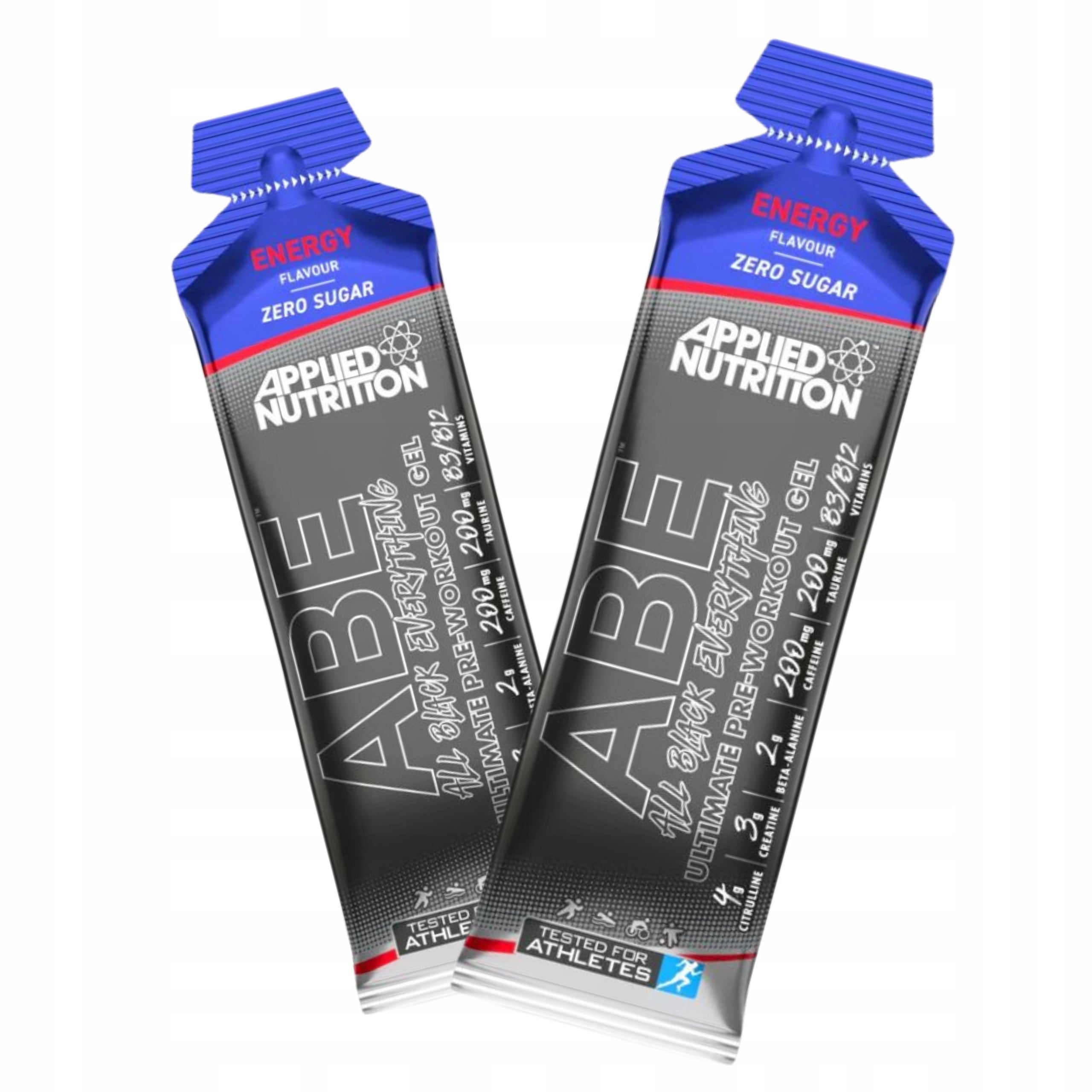 Applied ABE Gel Pre Workout 60g Pre-Training Gel Caffeine Energy Packaging status original