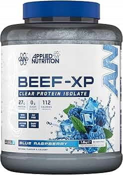 Applied Beef Clear Protein XP 1800g Isolate Beef Protein Raspberry Expiration date at least 1 year from the date of purchase