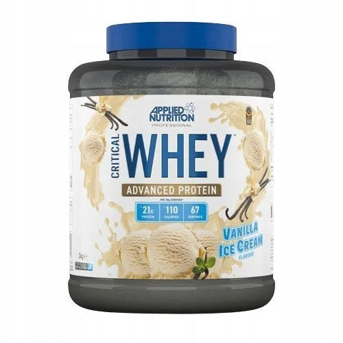Applied CRITICAL WHEY PROTEIN - 2000 g - Vanilla ice cream WPC WPI WPH Protein