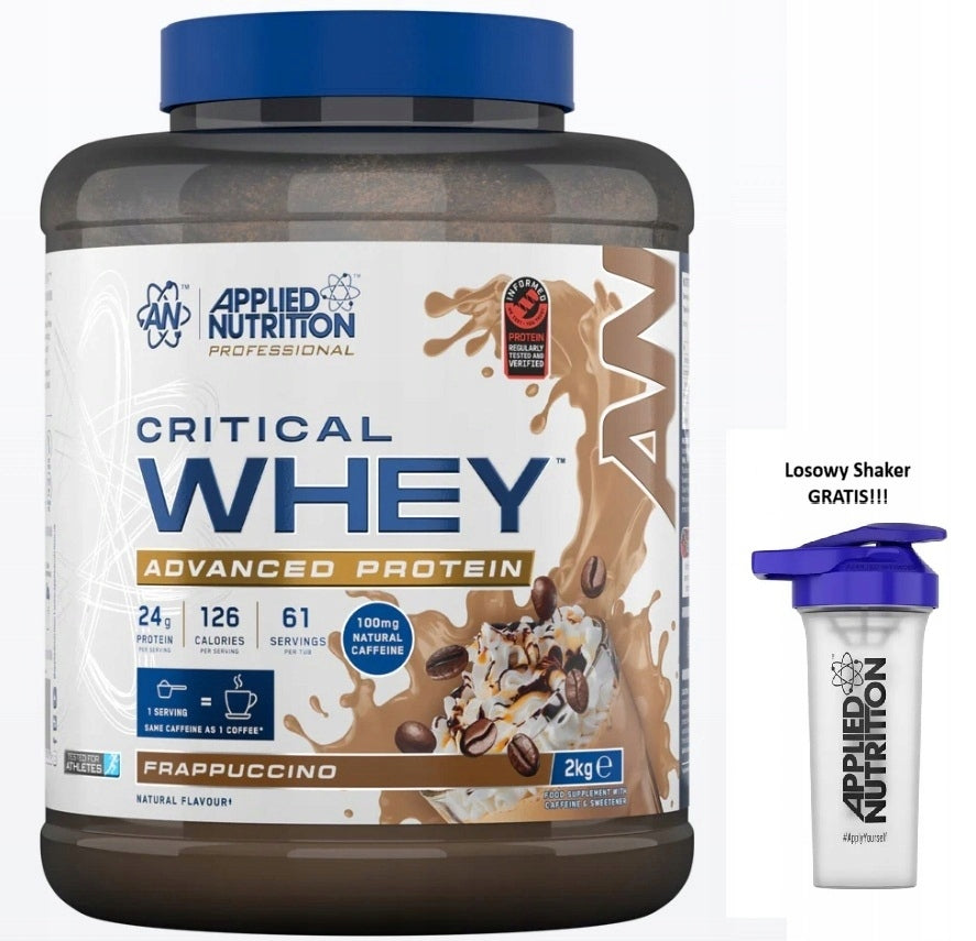 Applied Critical Whey Protein 2000g Whey Protein WPC WPI Sheiker