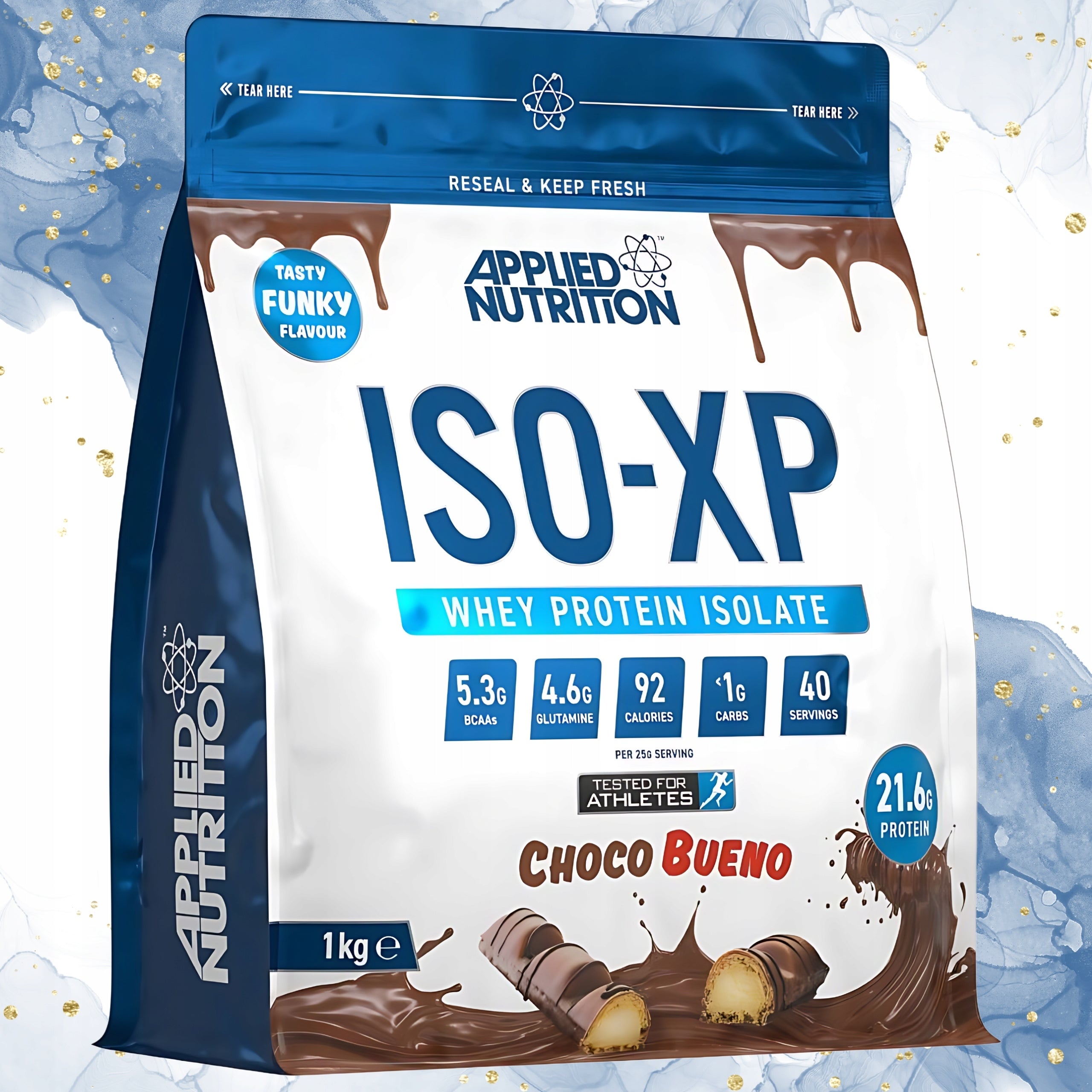 Applied ISO XP Whey Protein 1000g Isolate Whey Protein Choco Bueno Expiration date at least six months from the date of purchase