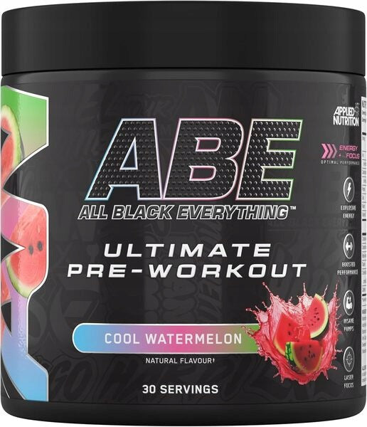 Applied Nutrition ABE All Black Everything, Cool Watermelon Powder, 375g