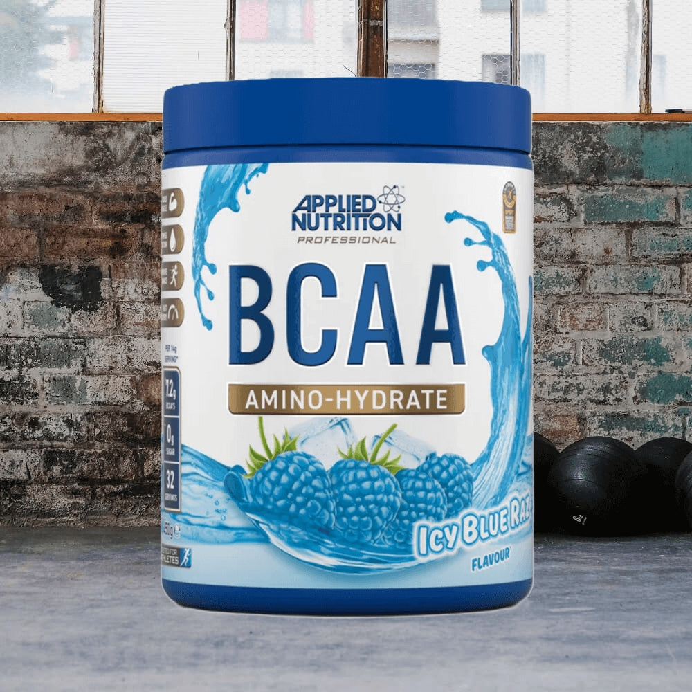 Applied Nutrition BCAA Amino-Hydrate (450g) Icy Blue Raz Expiration date at least 3 months from the date of purchase