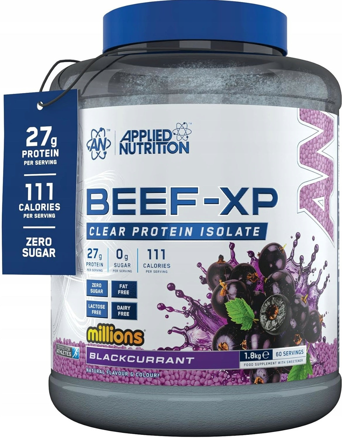 Applied Nutrition BEEF-XP 1800g Blackcurran HYDROLYZED Beef Protein WPH