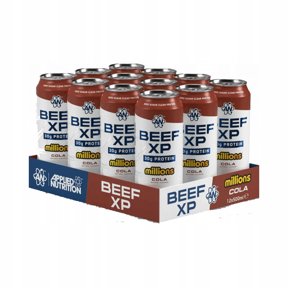 Applied Nutrition Beef XP Clear Protein Drink (12x500ml) Millions Cola