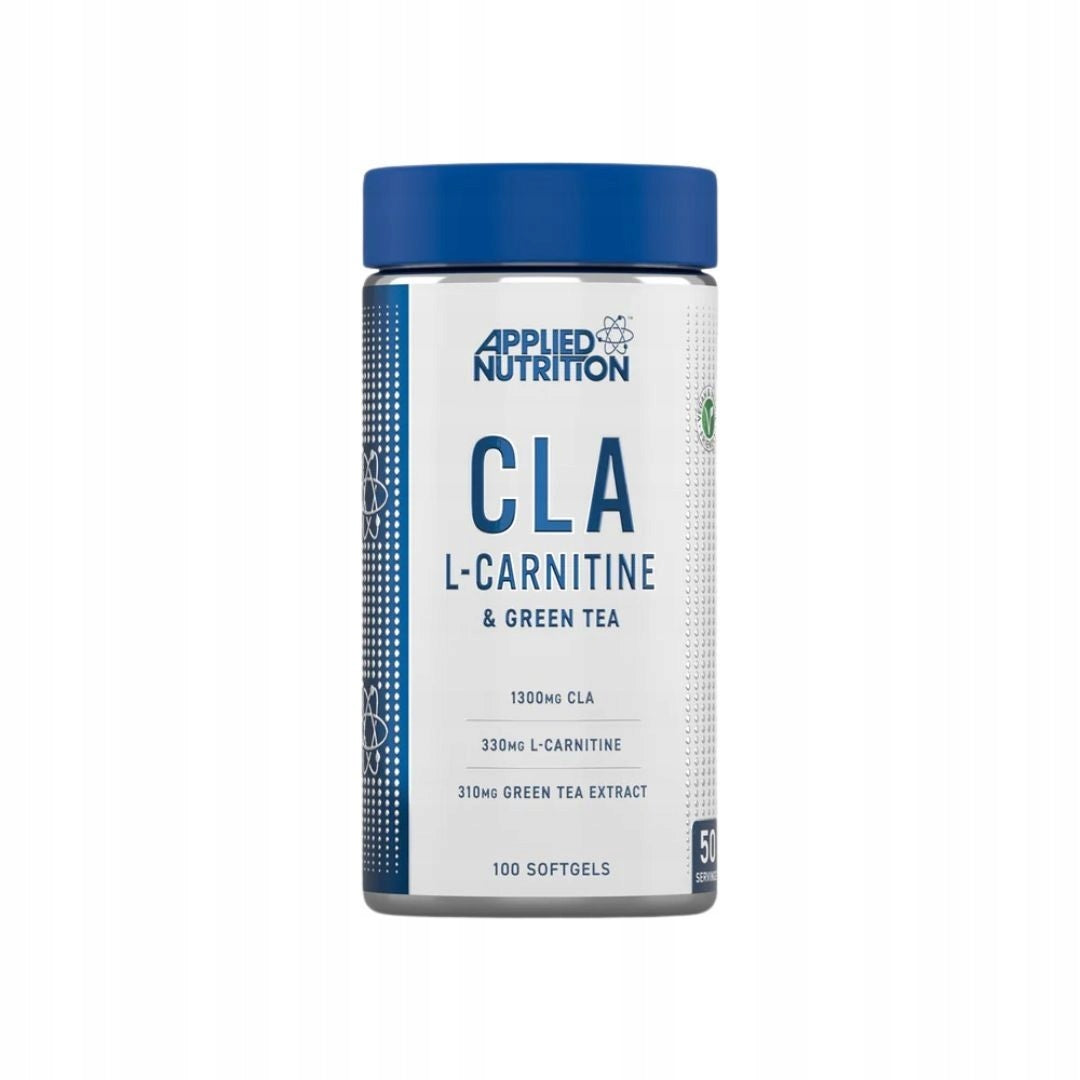 Applied Nutrition CLA L-Carnitine and Green Tea - 100 gel capsules