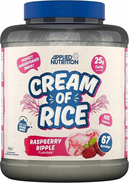 Applied Nutrition - Cream of Rice, Raspberry Ripple, Powder, 2000g