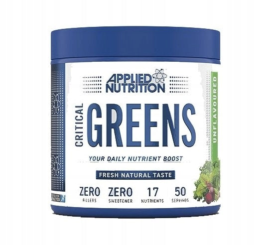 Applied Nutrition - Critical Greens, Unflavored, Powder, 250g Expiration date at least 3 months from the date of purchase