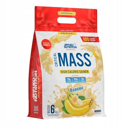 Applied Nutrition Gainer Critical Mass Banana Powder 6000g