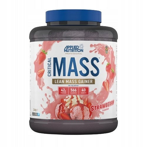 Applied Nutrition Gainer Critical Mass Professional Strawberry Powder 2400g