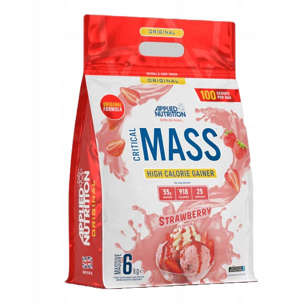 Applied Nutrition Gainer Critical Mass Strawberry Powder 6000g