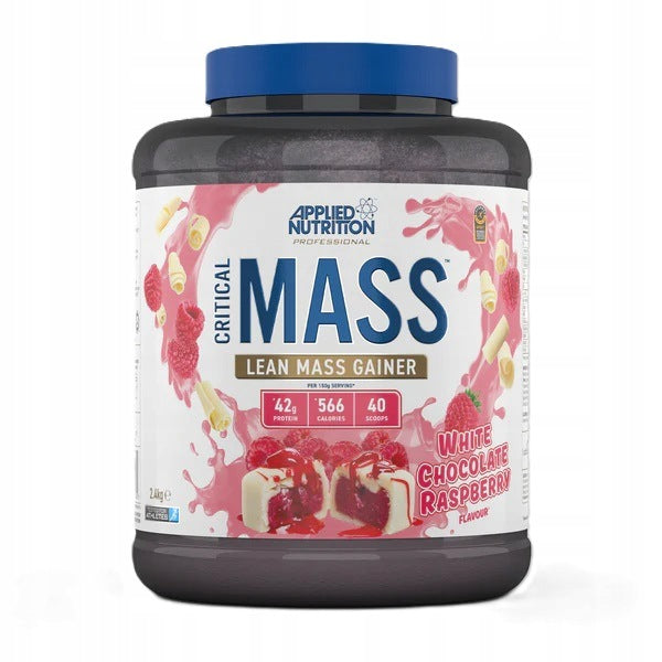 Applied Nutrition Gainer Critical Mass White Chocolate Raspberry 2400g