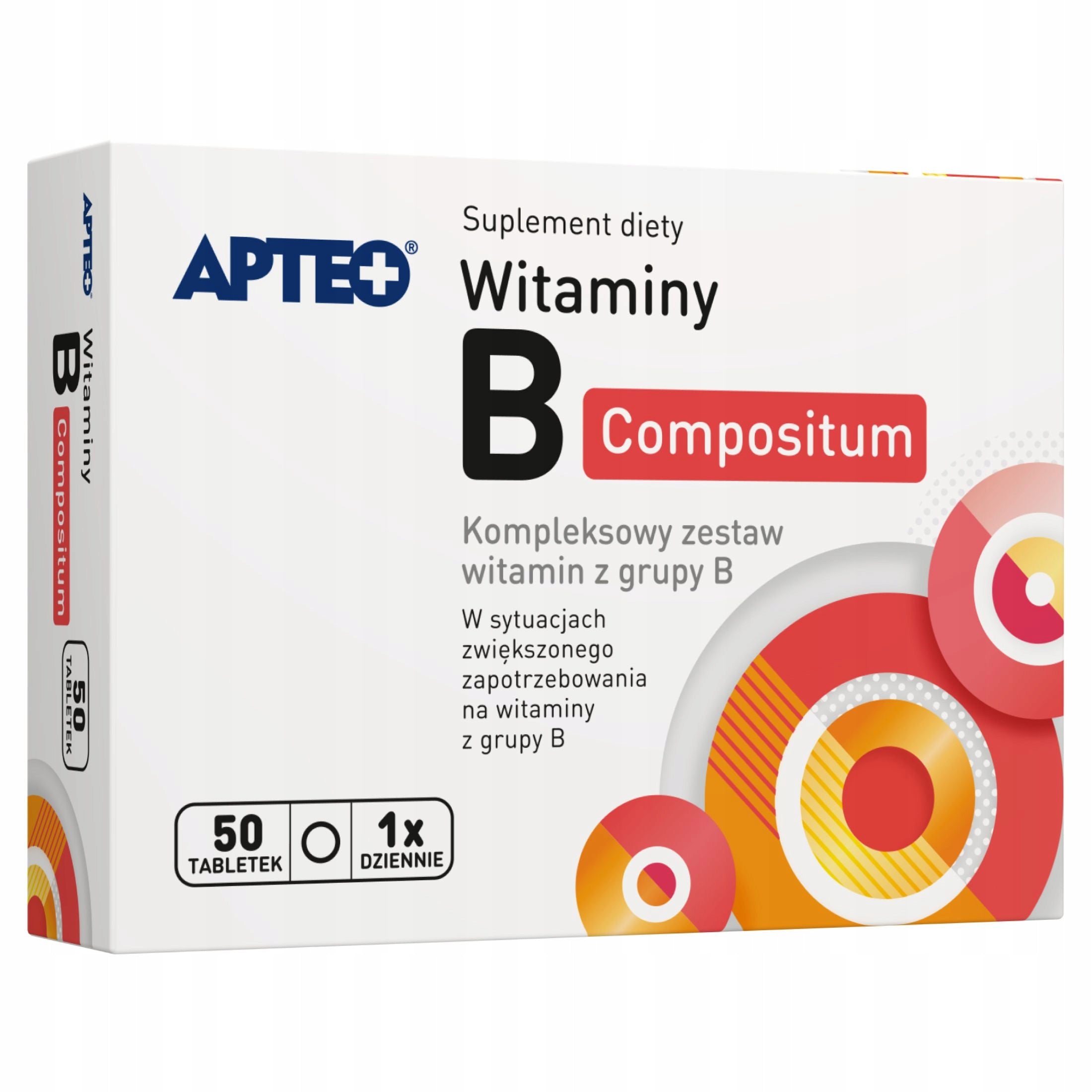 Apteo Vitaminum B compositum 50 tablets