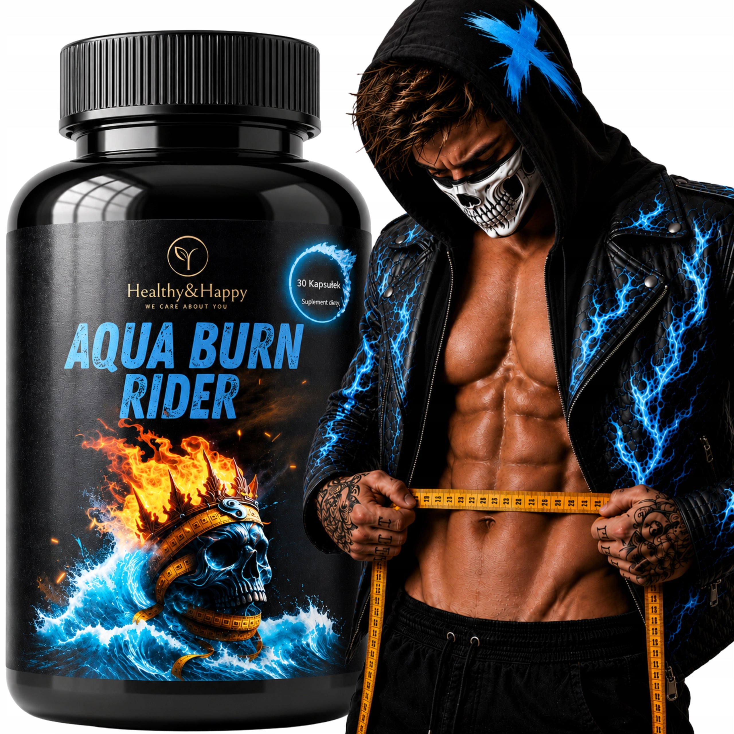 Aqua Burn Rider WATER BURNER SWELLING SLIMMING EXCESS WATER FAT