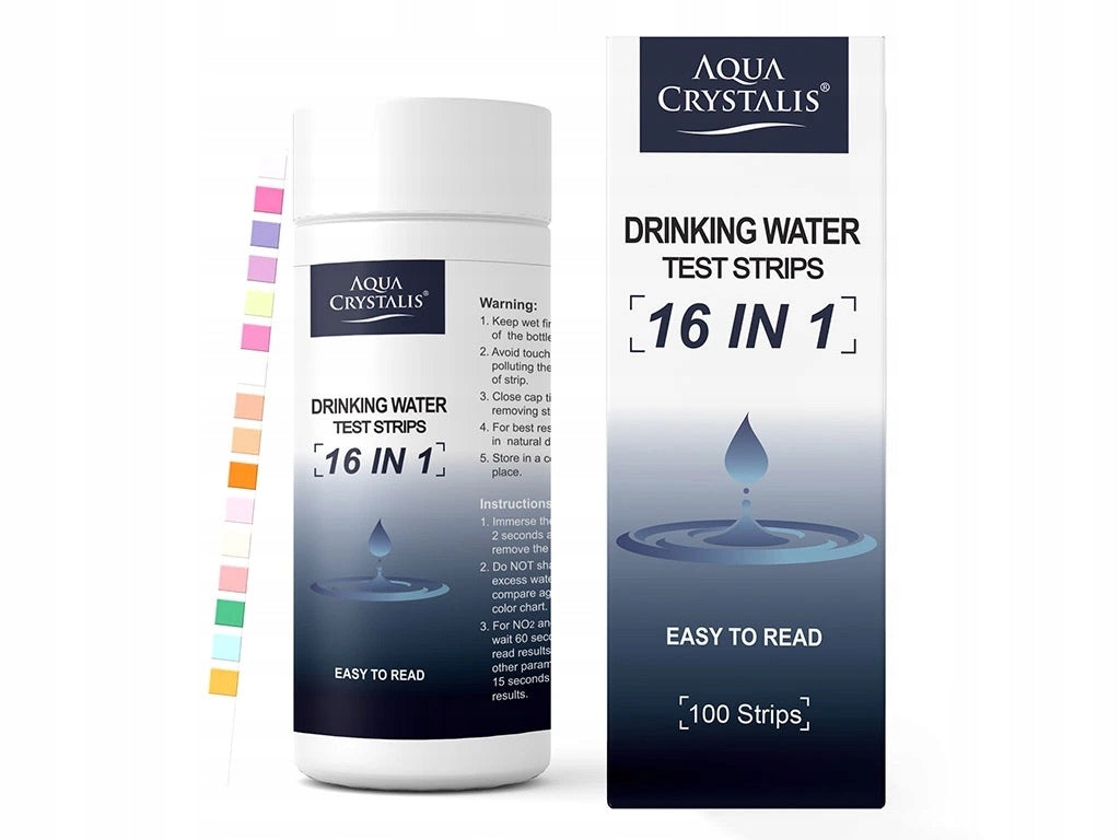 Aqua Crystalis testovací proužky 16v1 na test vody (100 ks) Manufacturer code 1258