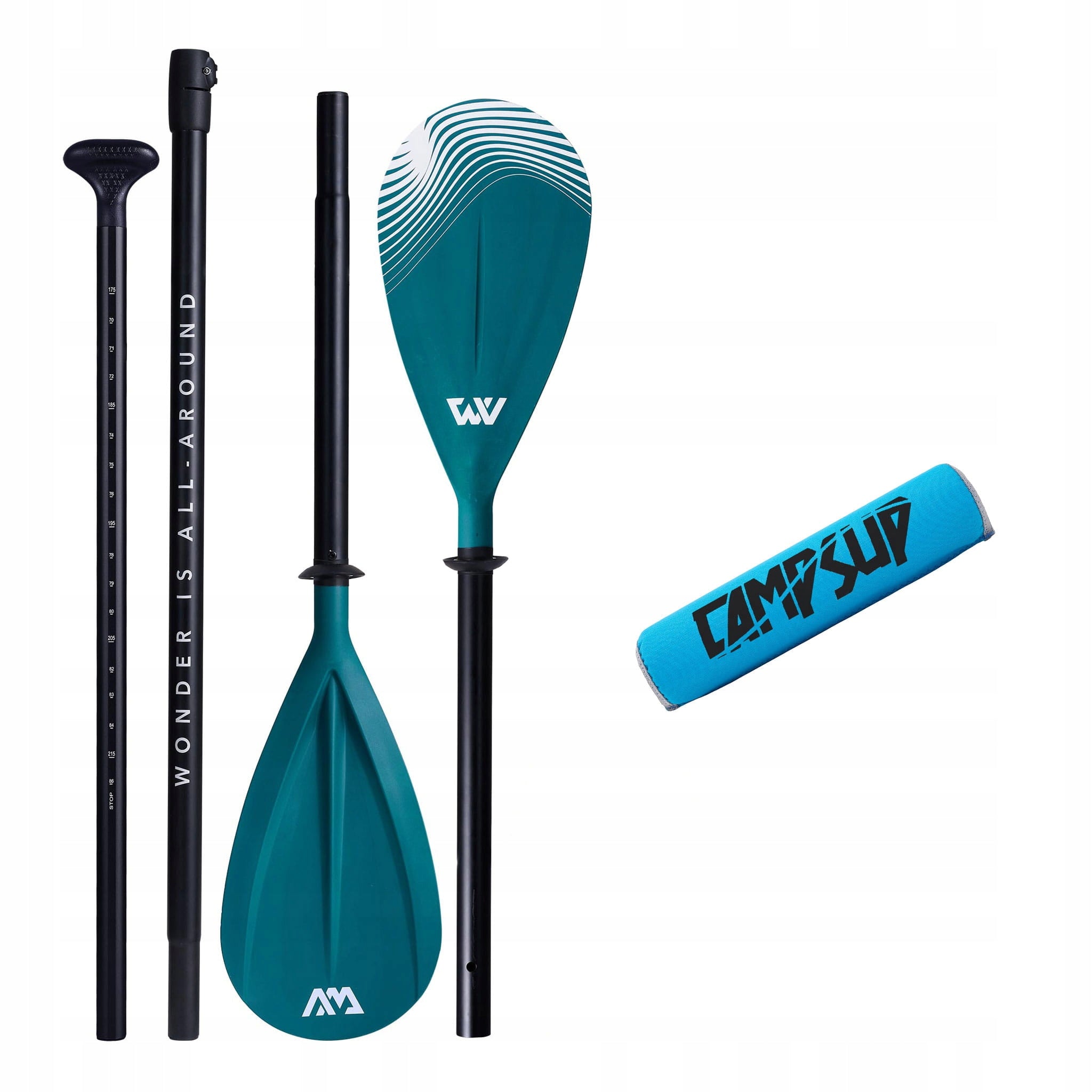 Aqua Marina DUAL-TECH 2IN1 Kayak SUP BOARD PADDLE with BLUE BUOY