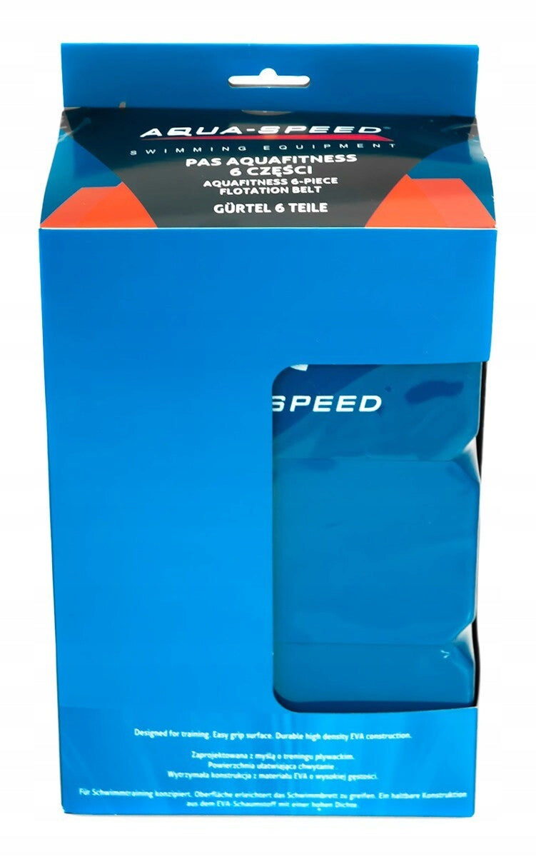 Aquafitness buoyancy belt for aerobics 6-pieces Brand Aqua Speed