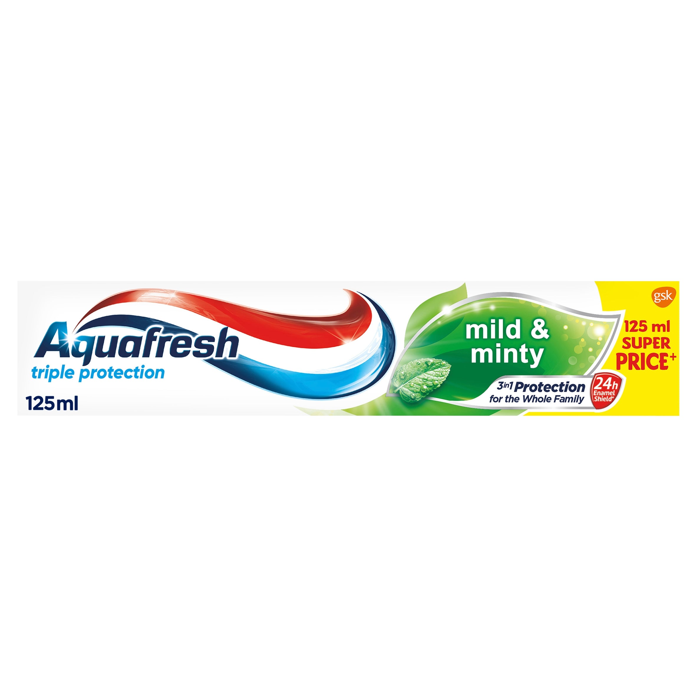 Zahnpasta Aquafresh Triple Protection Mild Und Minzig 125 ml 